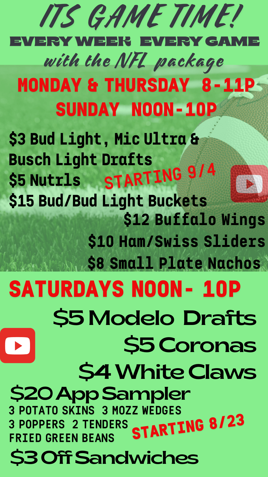 NFL C Pub Seasonal